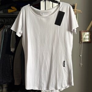 Alphalete Premium Scoop Neck - White